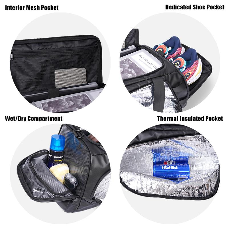 Multi-Functional Travel Sports Duffel Backpack 